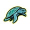 Ridley Sea Turtle Mascot