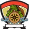 Ridley Turtle At Helm Crest Retro