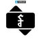 Riel currency icon or logo isolated sign symbol vector illustration