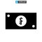 Riel currency icon or logo isolated sign symbol vector illustration