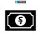 Riel currency icon or logo isolated sign symbol vector illustration