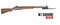 Rifle M1 Garand with knife bayonet Vector