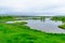 Rift valley in Thingvellir