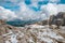rifugio Pisciadu on Sella Ronda Dolomites Italy