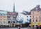 Riga, Latvia - May 2: Old town steets of Riga, Latvia on May 2 2