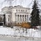 Riga National Opera in the winter