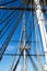 Rigging on the USS Constitution