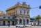 Right end of the Genova Brignole railway station, Genoa, northern Italy.