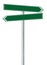 Right left road route direction pointer this way name sign, green isolated roadside signage, white traffic arrow frame roadsign