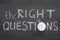 The right questions watch