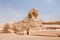 Right side of the Sphinx of Giza.