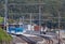 Rigi Railways train at the station platform