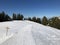 Rigi Staffel Skiing Area or Skifahren Rigi Staffel near Lake Lucerne VierwaldstÃ¤ttersee and Lake Zug Zugersee