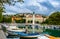 Rijeka, Croatia: Rjecina river with Liberation Monument, boats and view over the city and Trsat castle