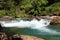 Rills and waterfalls in Spanish Pyrenees.