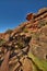Rim walk stairway. Kings Canyon. Watarrka National Park. Northern Territory. Australia