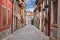 Rimini, Emilia-Romagna, Italy: street in the ancient San Giuliano district