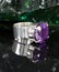 Ring amethyst