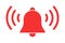 Ring bell alarm icon