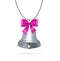 Ring Bell Hanging Chain. Vector