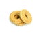 Ring biscuits pile isolated