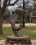 `Ring of Bright Water` by Kent Ullberg in the garden behind the National Cowboy and Western Heritage Museum in Oklahoma City.