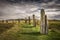 Ring Of Brodgar, Orkney, Scotland. A neolithic stone circle and henge