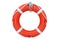 Ring-buoy on the white background