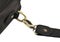 Ring and carabiner on the strap of the bag