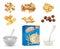 Ring Cereal Icon Set