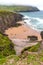 Ring of Dingle Peninsula Kerry Ireland Cumenoole beach sharp stones Slea Head landscape