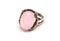 Ring with a pink stone