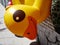 Ring yellow inflatable pool beach toy duck
