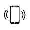 Ringing smartphone icon Mobile phone call icon