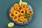 Rings of squid, unhealthy food