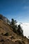 Rinjani volcano mountain top landscape, Lombok Indonesia