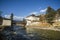 Rinpung Dzong and bridge in Paro Bhutan