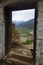 Rinpung Dzong. Large Drukpa Kagyu Buddhist monastery and fortress. Paro. Inner view. Paro