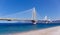 Rio Antirrio bridge, Peloponnese, Greece