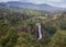 Rio Celeste Waterfall photographed