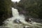 Rio Chaica waterfall in Alerce Andino National Park, Chile