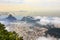 Rio city center downtown panorama with coastline and Sugar Loaf mountain, Rio de Janeiro