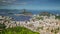 RIO DE JANEIRO, BRASIL - MAY, 2023: Timelapse view of a famous landmark Sugarloaf Mountain and Guanabara Bay in city