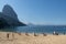 Rio de Janeiro, Brazil, beach, Praia Vermelha, Sugarloaf Cable Car, Sugarloaf Mountain, skyline, panoramic