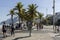 RIO DE JANEIRO, BRAZIL - Jul 19, 2020: Ipanema beach and boulevard during COVID-19 coronavirus outbreak