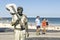 RIO DE JANEIRO, BRAZIL - Jul 19, 2020: Ipanema beach and boulevard during COVID-19 coronavirus outbreak