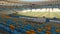 Rio de Janeiro, Brazil, Maracana Football Stadium, Empty Grandstand and Field