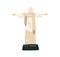 Rio de Janeiro, Brazil - May 7, 2021: Christ the Redeemer statue in Brasil. Brazilian Jesus sculpture. Religious