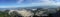 Rio de Janeiro, Brazil, November 2018: a landscape from Corcovado.