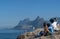 Rio de Janeiro, Brazil, skyline, Ipanema beach, Arpoador, rock, Dois Irmaos, panoramic, view, Atlantic Ocean